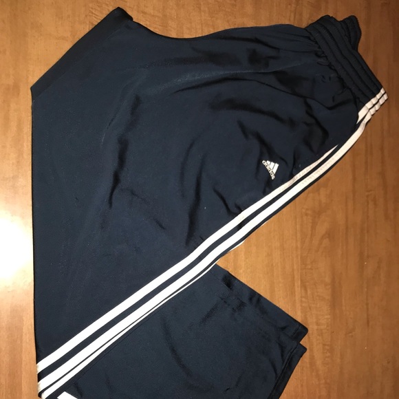 adidas Other - ⭐️Adidas Navy Blue sweatpants; size large